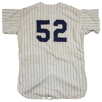 1955 Jerry Coleman Game Used New York Yankees Home Jersey (MEARS)